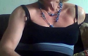 Mature cd jerking off