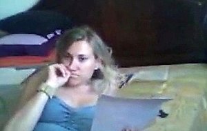 Blonde milf bj