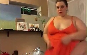 Gorgeous ssbbw in red dress 