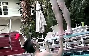 Video porno orgy teen gay xxx kaleb's pissy pool party