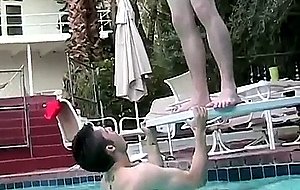 Video porno orgy teen gay xxx kaleb's pissy pool party