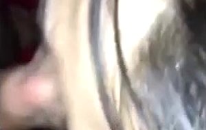 Hot threesome with cuckold teen girlfriend and str 