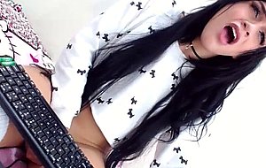 Sexy pinksophiajerking cut cock