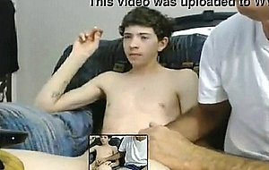 Yo twink handjob from mature