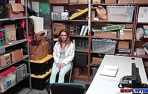 Curly girly daisy fucked by hunky deputy 