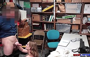 Curly girly daisy fucked by hunky deputy 