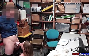 Curly girly daisy fucked by hunky deputy 