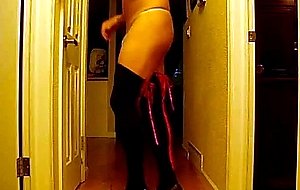 Horny amateur crossdresser