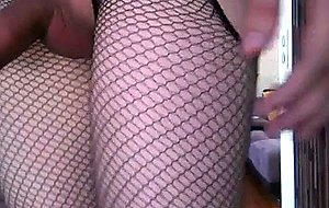 Sissy crossdresser wait her boy to come home