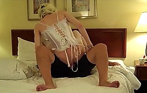 Beauty in white rides