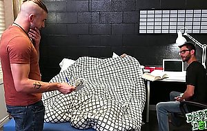 Party Pooper Gets Tied Up at Orgy