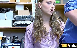 Notorious teen shoplifter fucked...