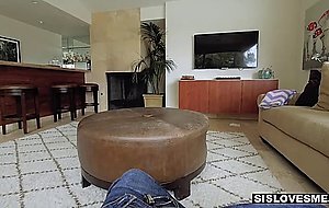 Cheeky stepsister sleepfucked by brother