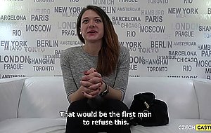 Super Cute Czech Amateur Banged on Casting