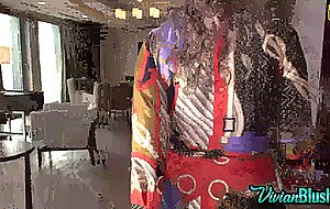 Colorful robe