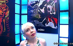 Amateur cherry english shows blowjob and anal