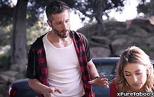 Kristen Scott picked up escaped criminal that she fucks