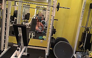 Hunt4k. dirty guy picks up young hottie and fucks her right in gym