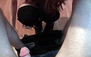 Girlfriend Shows Her Body And Gives Nice Handjob