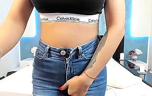 Yo sexy teen fucking toy live...
