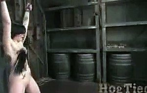 Hot young, shaved amateur, gets bound, gagged, and to ...