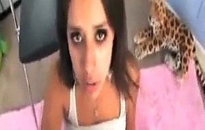 Roughly throat fucked teen