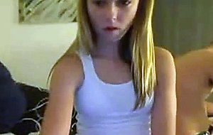Yo blonde bj