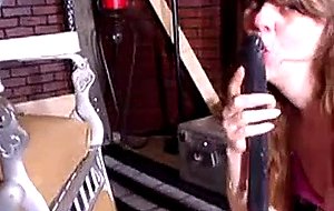 Deepthroat fuck vibrator big long deepest.com
