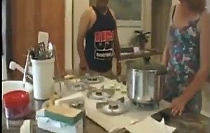 Redhead milf gets bogass
