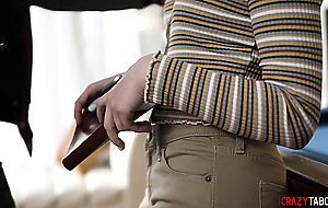 Petite virgin teen agrees to fuck manipulating jock