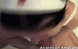 Video of a slutty nurse giving...