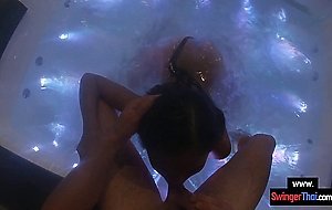 Amateur Thai teen with an amazing ass fucked in a jacuzzi