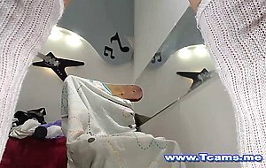 Busty Shemale on Hot Cumshot Show