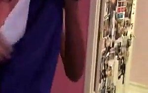 College groupy getting ready for the game