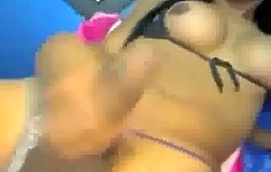Beautiful Latina With Big Tits And Cock