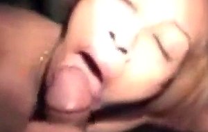 Amateur girl picking up stranger