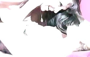 Mature lesbian fucks a slut