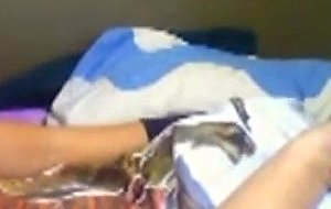 Cute teen girl playing