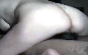 A horny wife fucking her husband hard