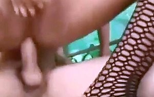 Cute titty slut honey riding