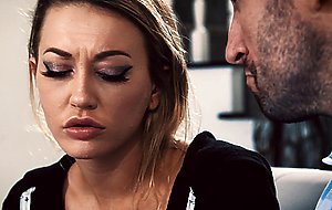 Babe hits guys car and he hits her ass and fucked her sweet mouth