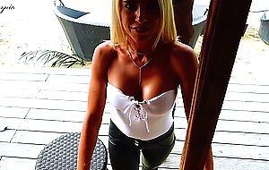 Daynia, christianvon der shisha-bar, megadreist