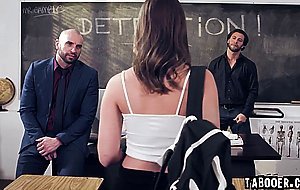 Gwens whore holes filled with Seth and Cooper big cocks