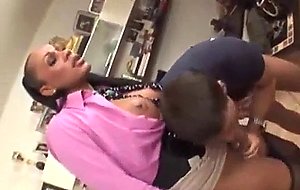 Big Titty Transsexual Fucks With Guy