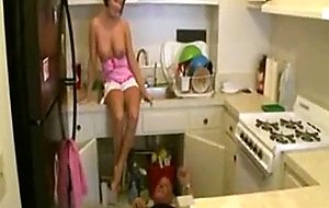 Bored housewife seduces the repairman