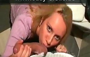 Milf sucks & fucks in burger king toilets