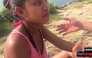 Hot Asian teen pleased dirty boyfriend and she swallowed his big penis