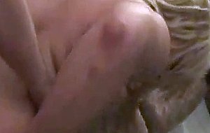 Blonde whore gets called in to fuck at party