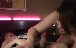 Futanari teen gets a bj