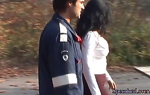 Speculum babe fisted before showing insides